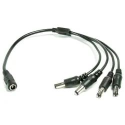 KABL-DCFM4 Gembird razvodnik napajanja za 4 kamere (cena za1kom, pakovanje 5kom)