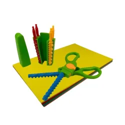 Makaze i papir u boji