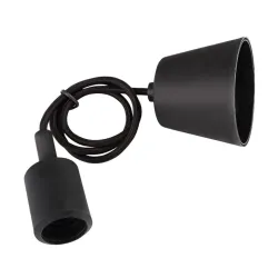 Viseće E27 grlo sa tekstilnim kabelom