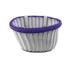 Korpa za bicikl ljubičasta