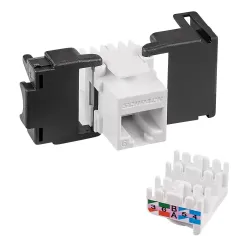 Modul RJ-45 kat. 6 UTP HSEMRJ6UWS Schrack