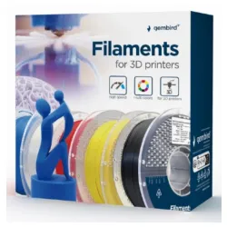 3DP-STPU1.75-01-Y Gembird Silk TPU Filament za 3D stampac 1.75mm, kotur 1KG YELLOW