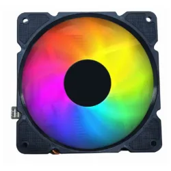 CPU-HURACAN-ARGB-X140 Gembird  UNI kuler 100W 120mm.Fan +/-1600rpm 26dBa LGA 775/115x/1200/AMD