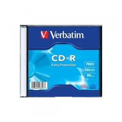 CD-R 1/1 Slim Case Verbatim 43347