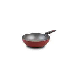 NAVA NV10-144-060 WOK 28CM TAURUS SA NELEPLJIVIM PREMAZOM CRVENI