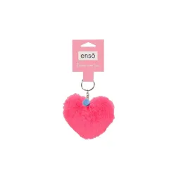 ENSO FLUFFY CHARMS dečiji privezak - fuchsia