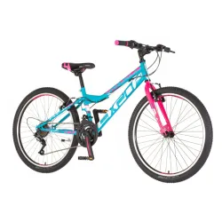 Bicikl explorer magnito 24" tirkiz roze