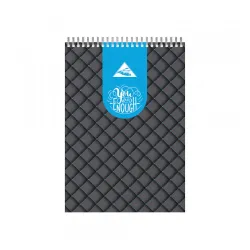 Blok za beleške A5 spirala (kraća strana) sitan karo