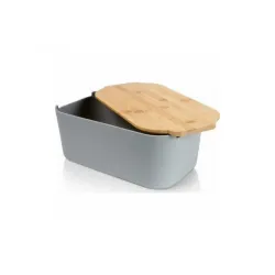 Vilde 259302 - Kutija za hleb  33 x 18,5 x 12 cm - Siva