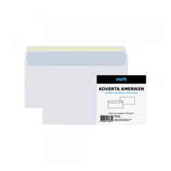 Koverta ameriken MARK BP 11x23cm 25 kom