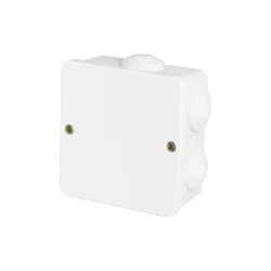 Nadgradna razvodna kutija bela 80x80mm