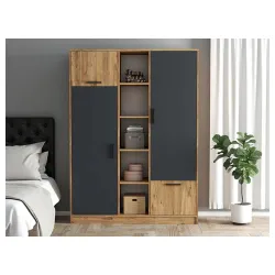 Garderober Serez Atlantik bor - antracit