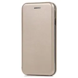 MCLF11-HUAWEI Honor 50 Lite * Futrola Leather FLIP Gold (149)