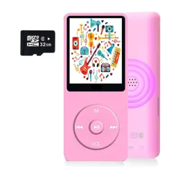 MP3 Player Bluetooth 32GB pink