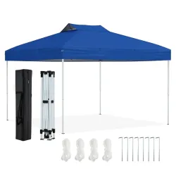 Venturo Garden 3x3m Plavi Paviljon sa mehanizmom