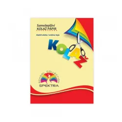 Kolaž papir B5 10 boja samolepljivi