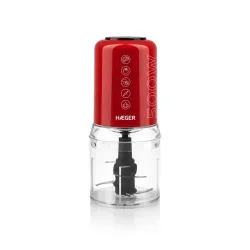HAEGER CH-50W.009A SECKALICA 0,5L 500W 4 SEČIVA CRVENA