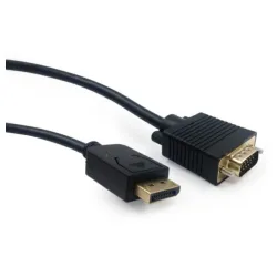 CCP-DPM-VGAM-6 Gembird DisplayPort to VGA adapter cable, black, 1.8 m