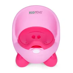 Noša za decu sa uklonivim umetkom i neklizajućim nogicama, roze, ECOTOYS