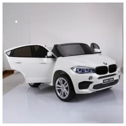 Dvosed BMW X6 M - Beli Auto na akumulator za decu