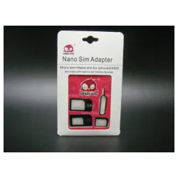 SIM adapter NANO+MICRO+IGLICA crni komplet