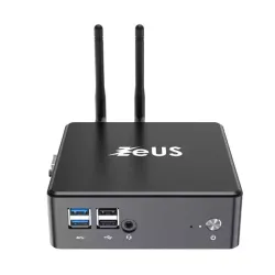 Mini PC Zeus MPI10-P24 Intel 6305 1.80 GHz/DDR4/LAN/Dual WiFi/BT/HDMI/DP/USB C/ext ANT