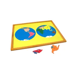 Montesori Puzzla svet