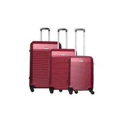 ENOVA CAPRI set kofera 3/1 - bordo