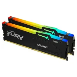 Memorija DDR5 32GB (2x16) 6000MHz Kingston Fury Beast RGB KF560C30BBEAK2-32
