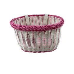 Korpa za bicikl roze