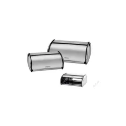 KINGHOFF KH3201 SET KUTIJA ZA HLEB METALNA SILVER