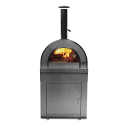 Crna inox modulna peć za pizzu na drva 15737