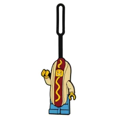 LEGO etiketa za torbu: Tip u hot dog kostimu