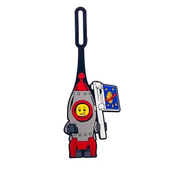 LEGO etiketa za torbu: Dečak u raketa kostimu