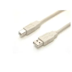 Xwave Kabl USB2.0 Tip A na Tip B 3M,polibag,bela