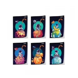 Sveska A5 Space life Uni sk 52 lista 80g