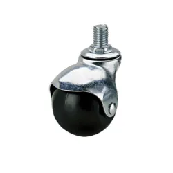 Točak loptasti (gumeni) na vijku - POLJOBIT