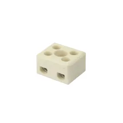 Keramička redna stezaljka 2x4mm2, 15A
