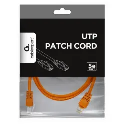 PP12-1M/O Gembird Mrezni kabl, CAT5e UTP Patch cord 1m orange