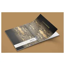 Sveska A5 Mandala gold spirala dikto 100l (HL)