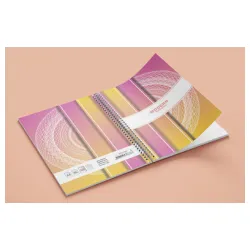 Sveska A6 Modern notebook spirala dikto 100l (HL)