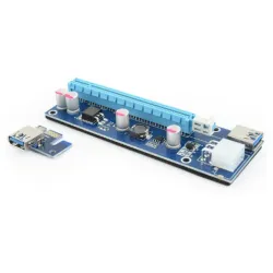 RC-PCIEX-03 Gembird * PCI-Express riser add-on card, PCI-ex 6-pin power connector