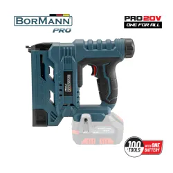 Aku. heftalica 20V, solo - BORMANN pro - BBP3630