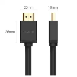 UGREEN HD104 HDMI kabl v1.4 crni 1.5m