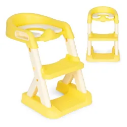 ADAPTER ZA WC ŠOLJU SA STEPENIKOM ECOTOYS YELLOW