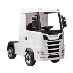 Dečiji kamion na akumulator – Scania - Bela