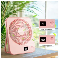 Stoni USB mini ventilator sa displejem