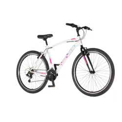 Bicikl venssini arcadia 27" belo roze
