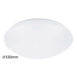 Lucas plafonjera LED 18W, 4000K, 33 cm bela IP20 (3435)