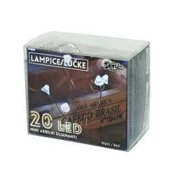 ***LED mini akril dijamant/kocke, 20L